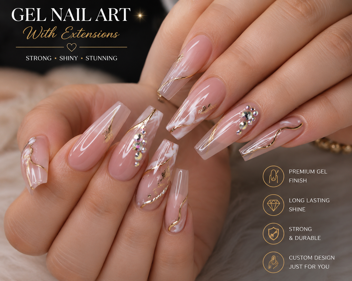 Nail Art with Extension